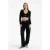 Scoop Hals Gebreide Cut-Out Langsleev Crochetblouse