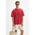 Oversized T-shirt met print en ronde hals