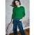Street One Studio Dames Jumper met kabelpatroon in Groen