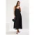 Effen maxi-jurk voor dames, mouwloos, casual en met een relaxte pasvorm.