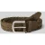 MONTI Riem van leer in vlechtlook model ‘Vancouver’