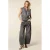 Homage to Denim barrel jeans met studs – grijs