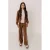 Frankie&Liberty straight casual broek bruin