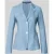 Windsor Blazer van linnenmix met reverskraag