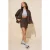 TRENDYOLMİLLA Dames Bruin Effen Kort / Mini Kokerrok- rok Rokken