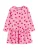 Cool Club Jurk  pink / kersrood / wit