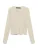 VERO MODA Gebreid vest ‘VMWONDER’  beige