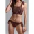 Marlies Dekkers Jungle Diva Brown And Dark Orange  Bikini Top