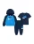 Nike Sportswear Set  navy / azuur / wit