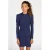 AI&KO korte jurk blauw