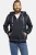 Jan Vanderstorm vest Plus Size JOKORA met contrastbies donkerblauw