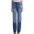 Guess Dames/Dames Ripped Knee Straight Leg Tall Jeans (Marineblauw)