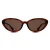 Ralph by Ralph Lauren RA5338U 614913 glanzende donker havana bruine zonnebril