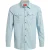 Craghoppers Heren Adventure III Nosilife shirt met lange mouwen (Niagara Blauw)