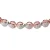 Orphelia ‘Jada’ Dames 925 Sterling Zilveren Armband – Roze ZA-7395/RG