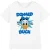 Disney Kinderen/kinderen donald duck gezicht sterren t-shirt