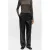 OBJECT wide leg casual broek – donkerbruin