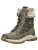 MUSTANG Veterlaarsjes  grijs gemêleerd / olijfgroen