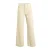 Lois regular waist wide leg jeans Culotte beige
