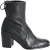 Stuart Weitzman Shorty Enkellaarsjes in Zwart Leder