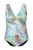 Ulla Popken Badpak  turquoise / gemengde kleuren