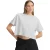 Under Armour Dames/Dames Rival Cropped Boxy T-Shirt (Grijs/Wit)