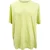 Givenchy 4G Logo geborduurd T-shirt van geel katoen