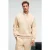 Relaxed sweatshirt met halve rits