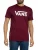 Vans Klassiek Logo T-Shirt, Rood