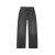 Dames Wide Leg Jeans Nudie Jeans Clean Eileen Night Dune Black