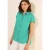Cecil Dames Linnen overhemd blouse in Groen