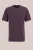 WE Fashion – Heren regular fit T-shirt – Regular fit – Aubergine – Katoen –