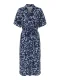 Only Onlyasmin S/s Shirt Dress Wvn Noos 15357241 Jurk 4859314 Serenity Tania Flower Dre