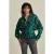 POM Amsterdam Blouse – Camo Teal Green