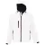 SOLS Heren Replay Soft Shell Jas met capuchon (Wit)