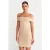 Bodycon Mini-jurk met Off-shoulder Halslijn