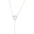 OTAZU Golden Ankle Chain With Crystals Crystal