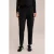WE Fashion slim fit pantalon zwart
