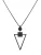 Liebeskind Berlin Ketting ‘Dreieck’  zwart