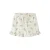 LIL’ ATELIER MINI regular gebloemde casual short ecru