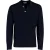 Thomas Maine trui donkerblauw half zip