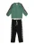 Champion Authentic Athletic Apparel Joggingpak  donkergroen / zwart / wit