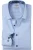 OLYMP Level Five Overhemd blauw, Faux-uni