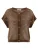 Tamaris Gebreid vest  bruin