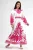 Paisley Print Maxi Jurk met Strikdetails