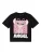 NAME IT Shirt ‘NKFNyri Stitch’  rosa / pitaja roze / zwart / wit