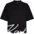 Karl Lagerfeld Karl Signature Hem T-shirt Black