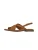 Paul Green Sandaal  cognac