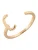 Design Letters Ring  goud