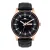 Rhodenwald & Söhne Analoog horloge ‘Couragian’  rose-goud / zwart